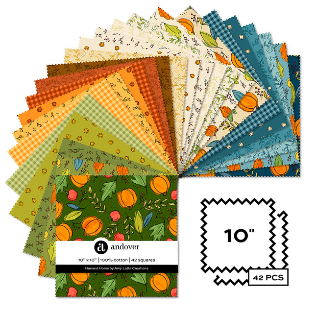 Makower | Harvest Home | 10'' Layer Cake