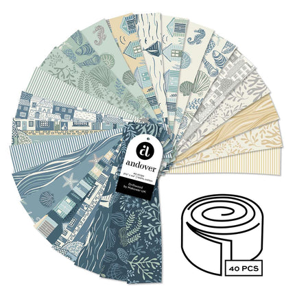 Makower | Driftwood | 2.5" Jelly Roll