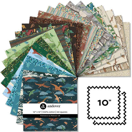 Makower | Prehistoric | 10'' Layer Cake