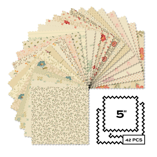 Edyta Sitar | Laundry Line | 5'' Charm Pack
