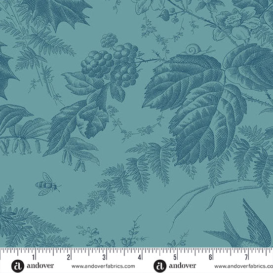 Edyta Sitar | Vermont | Teal Blue