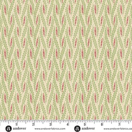 Edyta Sitar | Jingle Bell | Ribbon Candy | Holly