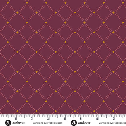 Makower | Meadow Walk | Lot de carrés de tissus (22)