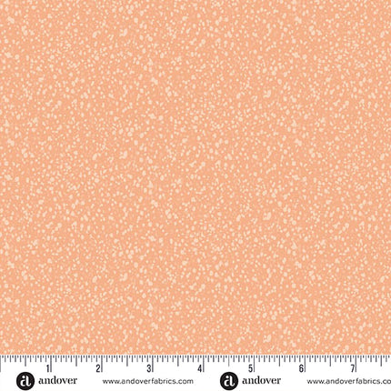 Makower | Conway Cottage | Freckles | Lot de 12 coupons Fat Quarter