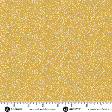 Makower | Conway Cottage | Freckles | Lot de 12 coupons Fat Quarter