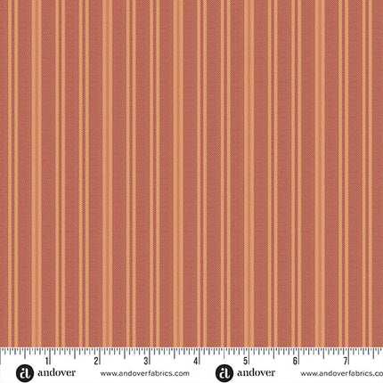 Edyta Sitar | Quiltessentials | Double Stripe | Terracotta