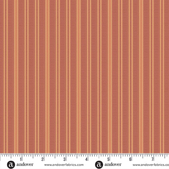 Edyta Sitar | Quiltessentials | Double Stripe | Terracotta