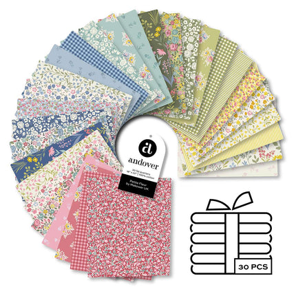 Makower | Petite Fleur | Lot de coupons (30)