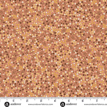 Makower Hello Autumn | Mini Blooms | Pink