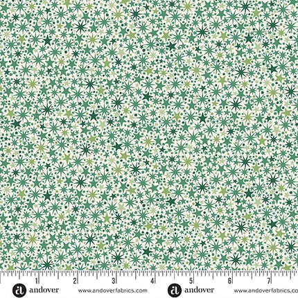Makower | The Nutcracker | Twinkle | Cream & Green
