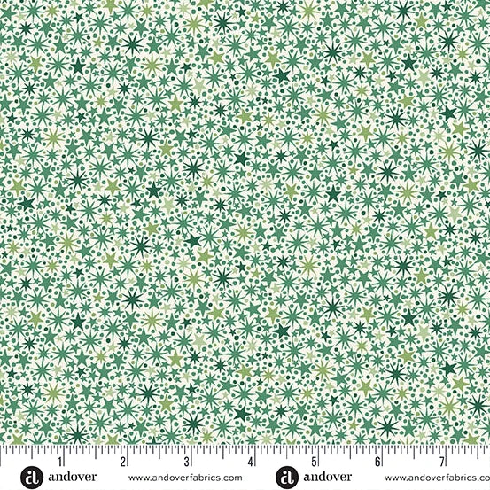 Makower | The Nutcracker | Twinkle | Cream & Green