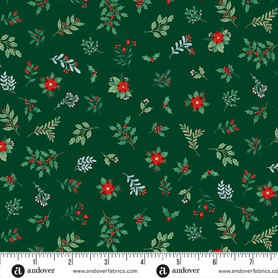 Makower | The Nutcracker | Foliage | Green