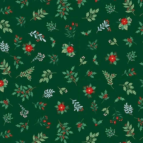 Makower | The Nutcracker | Foliage | Green