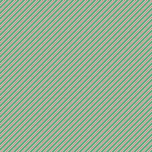 Makower | The Nutcracker | Candy Cane Stripe | Green