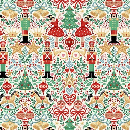 Makower | The Nutcracker | Sugar Plum | Cream