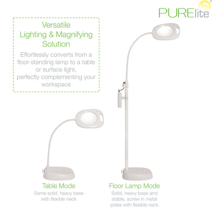 Purelite | Magnifying Lamp | Craft 4-in-1 LED