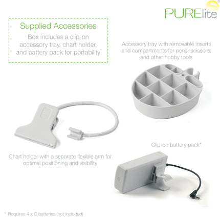 Purelite | Magnifying Lamp | Craft 4-in-1 LED