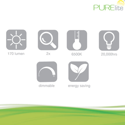 Purelite | Magnifying Lamp | Craft 4-in-1 LED