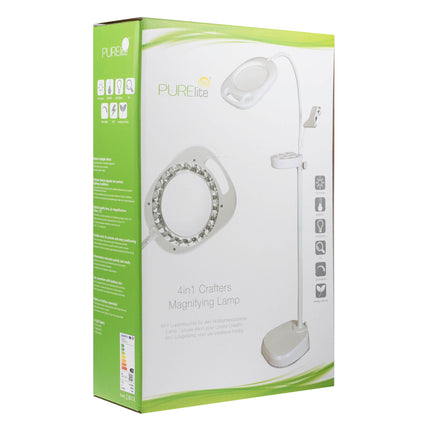 Purelite | Magnifying Lamp | Craft 4-in-1 LED
