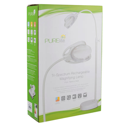 Purelite | Magnifying Lamp | Tri Spectrum Rechargeable