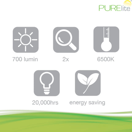 Purelite | Magnifying Lamp | Circular LED