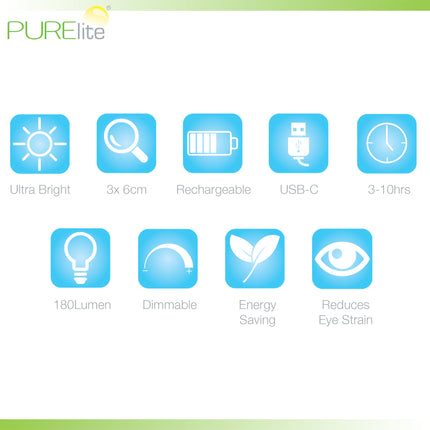 Purelite | Ultra-Bright Magnifying Light | Zed Portable