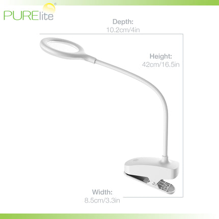 Purelite | Ultra-Bright Magnifying Light | Ray Clip-On