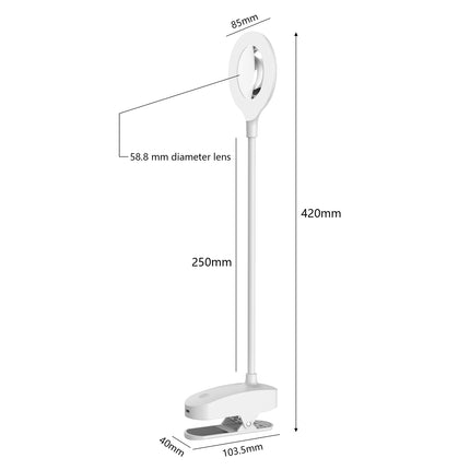 Purelite | Ultra-Bright Magnifying Light | Ray Clip-On