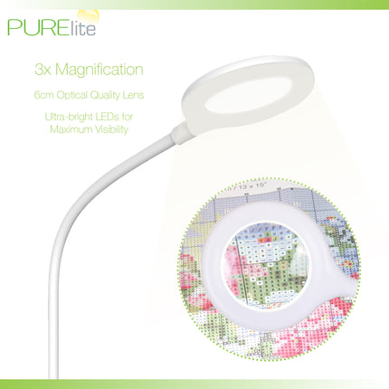 Purelite | Ultra-Bright Magnifying Light | Ray Clip-On