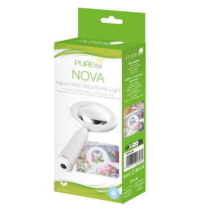 Purelite | Ultra-Bright Magnifying Light | Nova Hand-Held