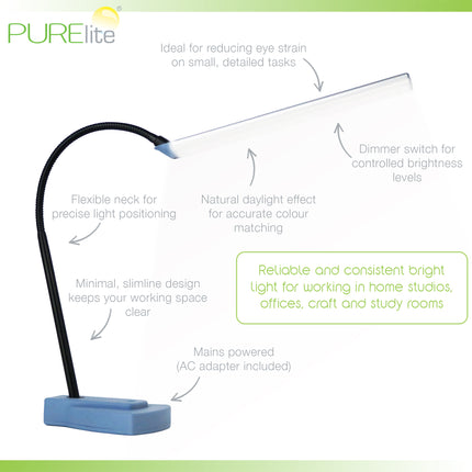 Purelite | Ultra-Bright Lamp | Lux Table Lamp