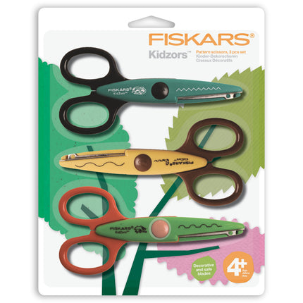 Fiskars | Scissors | Kidzors Swamp Animals 3 Pieces