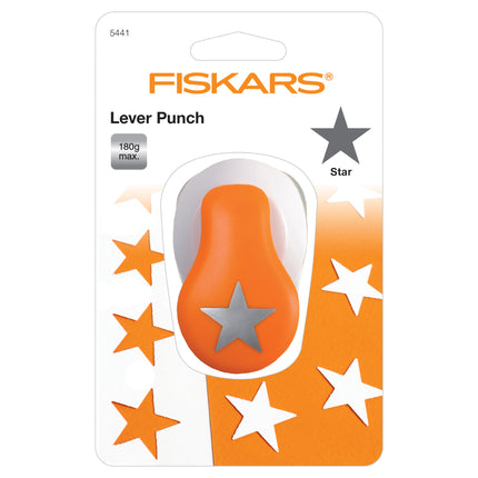 Fiskars | Lever Punch | Star Medium