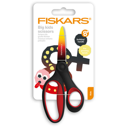 Fiskars | Scissors | Big Kids Ombre Red 15cm