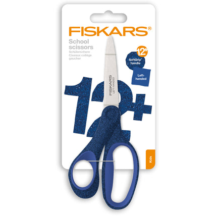Fiskars | Scissors | School Left-Handed Glitter Blue 18cm