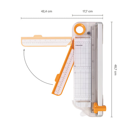Fiskars | Paper Trimmer | Recycled Rotary Titanium Ø45mm 30cm or A4