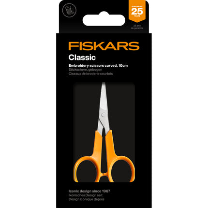 Fiskars | Scissors | Classic Embroidery Curved 10cm