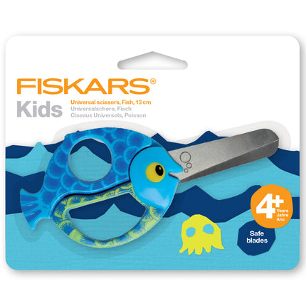 Fiskars | Scissors | Kids Animals Fish 13cm