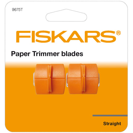 Fiskars | Replacement Blades | TripleTrack™ Straight Cutting Pack of 2