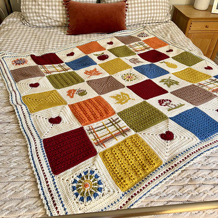 Stylecraft CAL | Love Letters to Autumn Blanket Kit | Special DK | Original