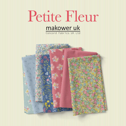 Makower | Petite Fleur | Paquet de 5" Charms