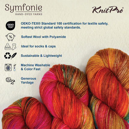 KnitPro Symfonie Yarns | Terra | 4 Ply | Dragon Vine 2034