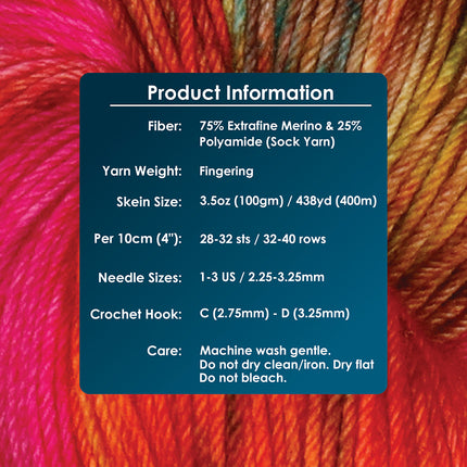 KnitPro Symfonie Yarns | Terra | 4 Ply | Dragon Vine 2034