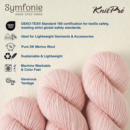 KnitPro Symfonie Yarns | Viva | DK | Himalayan Salt 1002