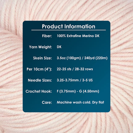 KnitPro Symfonie Yarns | Viva | DK | Himalayan Salt 1002