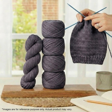 KnitPro Symfonie Yarns | Viva | DK | Plum Denim 1021