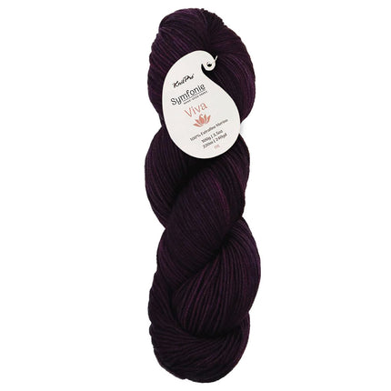 KnitPro Symfonie Yarns | Viva | DK | Aubergine 1024