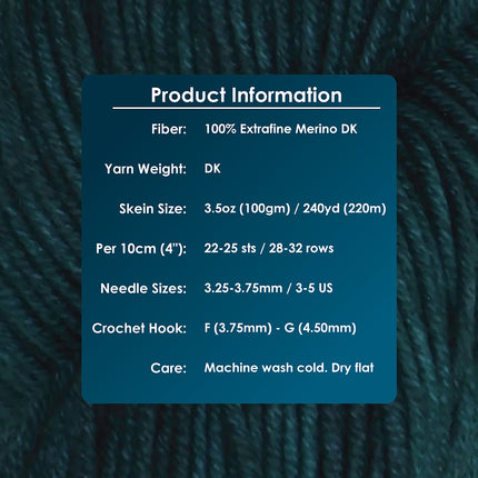 KnitPro Symfonie Yarns | Viva | DK | Midnight Forest 1035