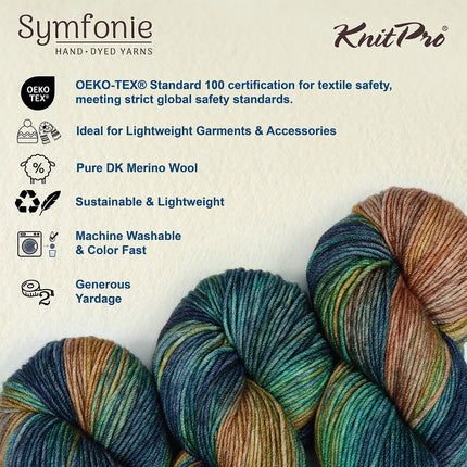 KnitPro Symfonie Yarns | Viva | DK | Riverbank 1001