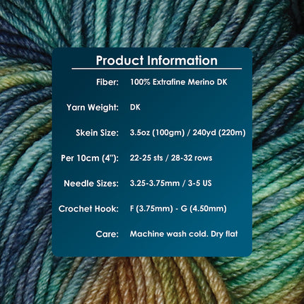 KnitPro Symfonie Yarns | Viva | DK | Riverbank 1001